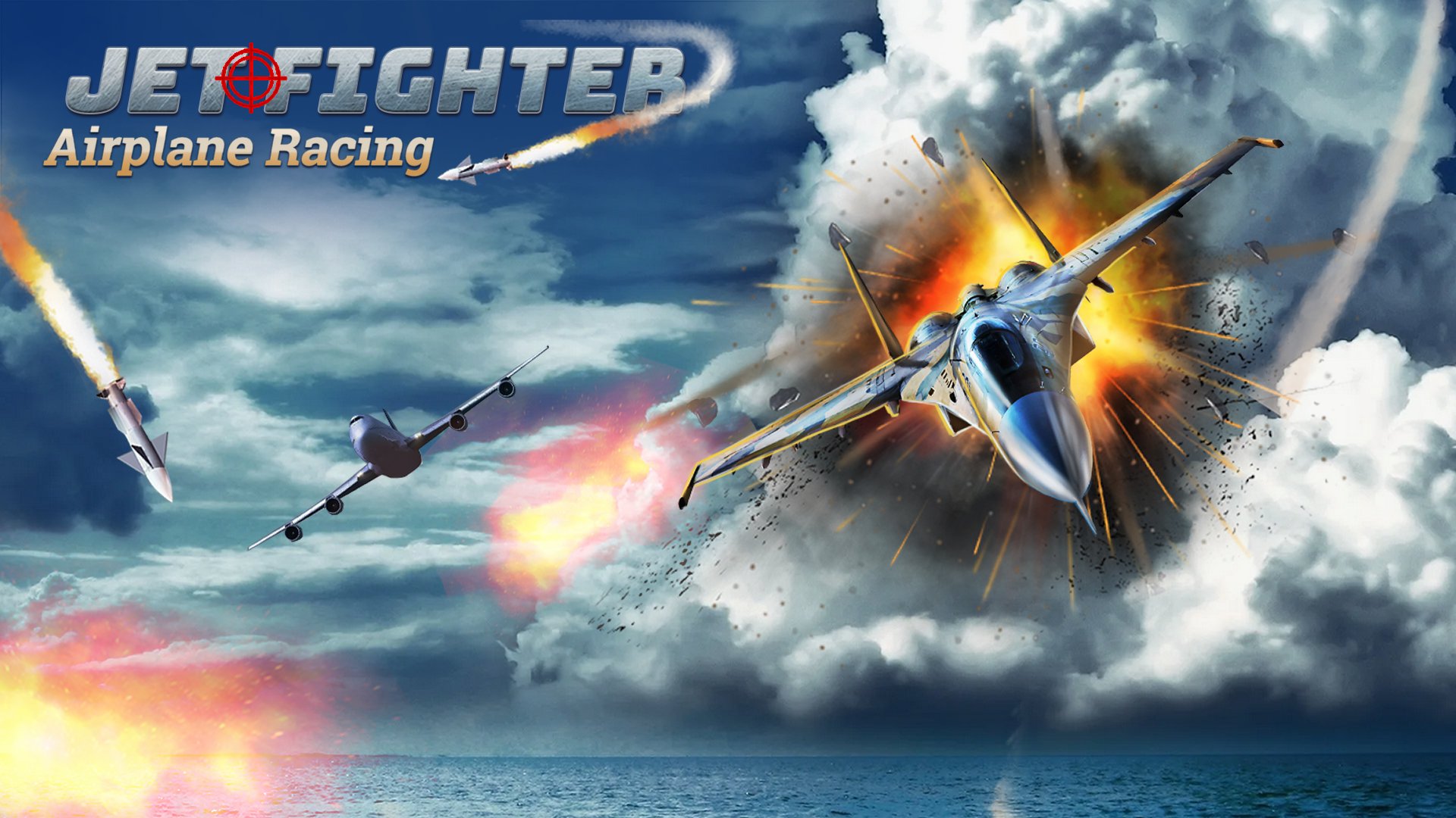 Jet Fighter Airplane Racing - Free Online Game