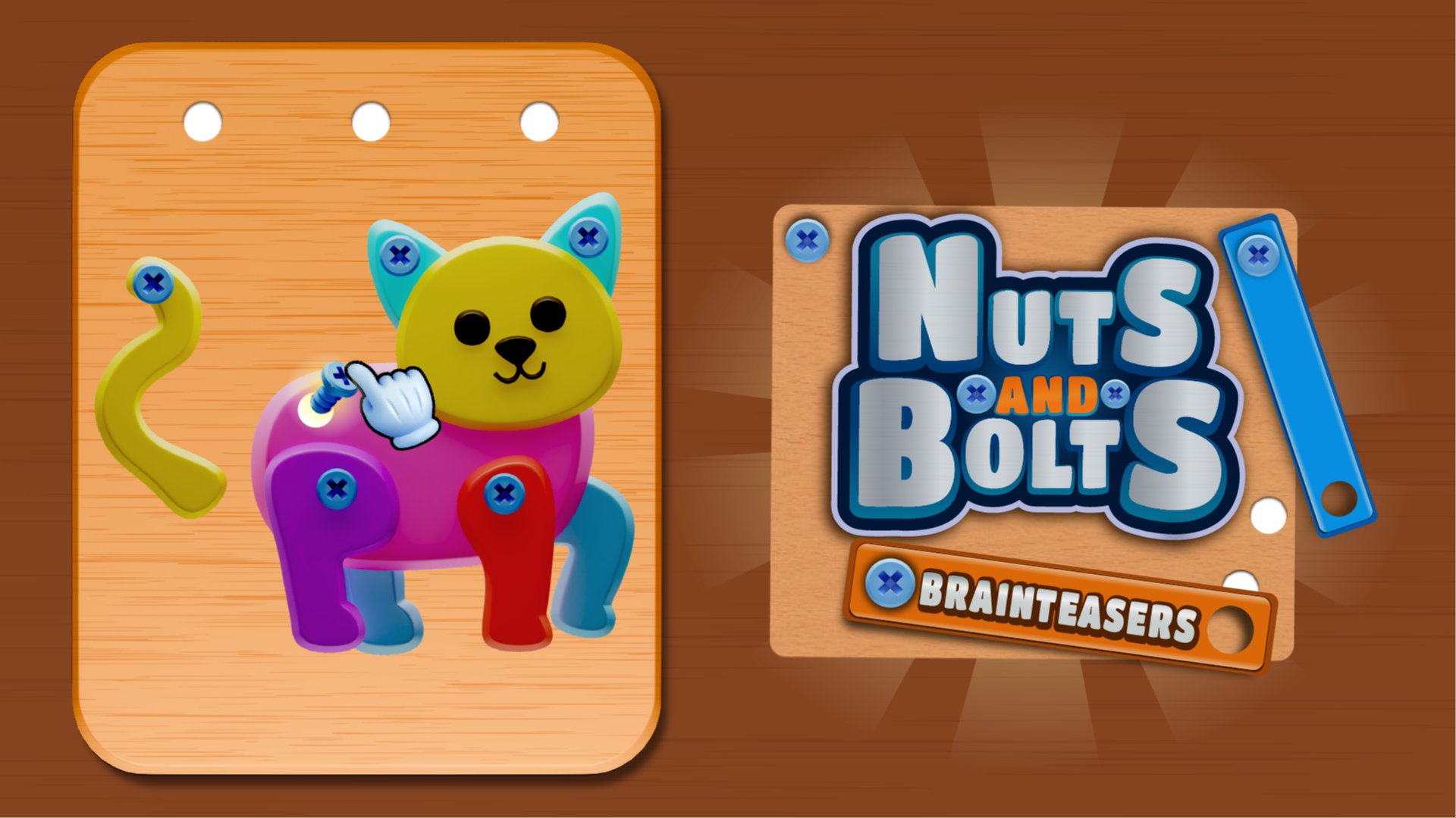 Nuts and Bolts Brainteasers - Free Online Game
