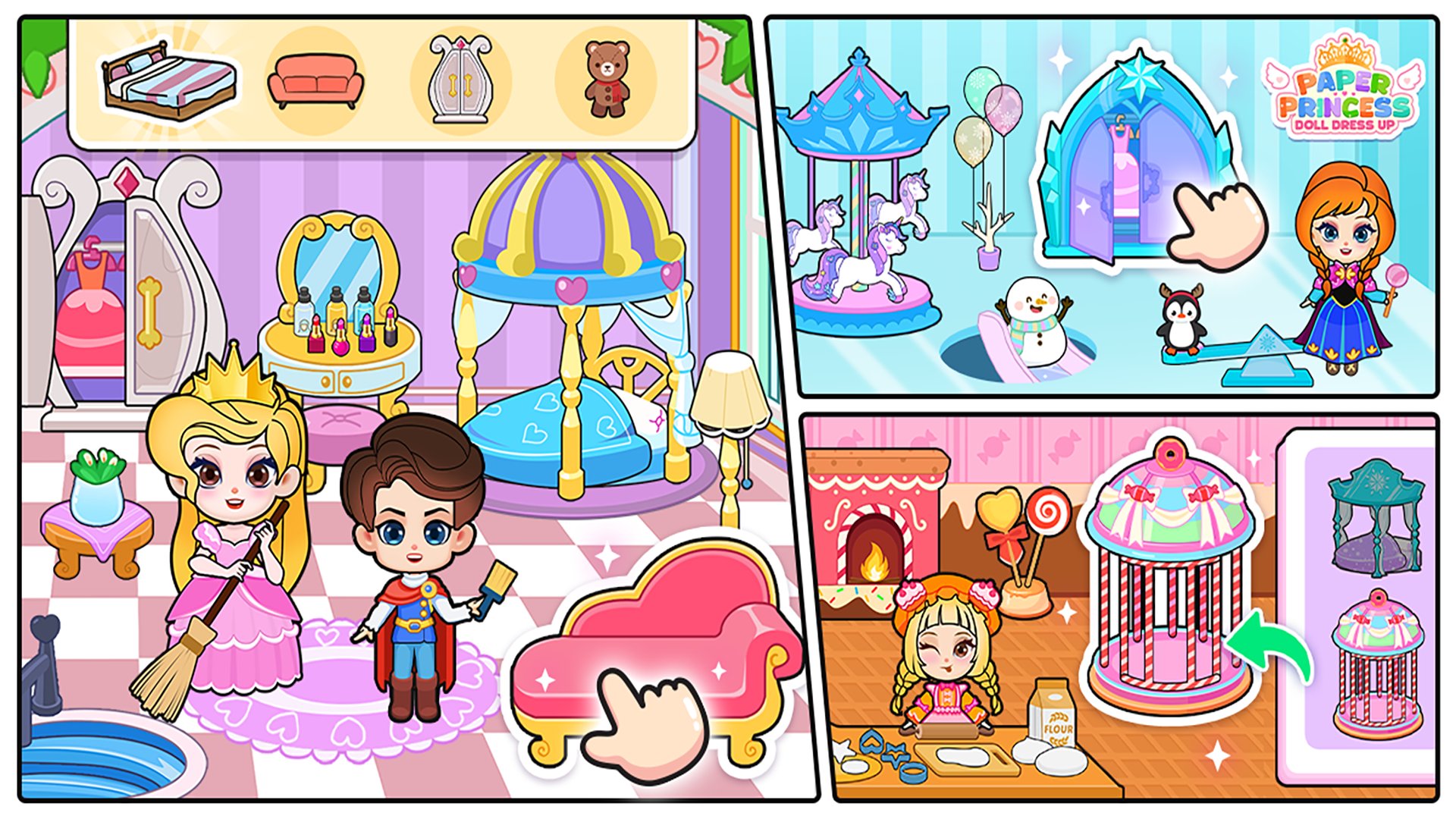 Paper Princess - Doll Dress Up - Free Online Game