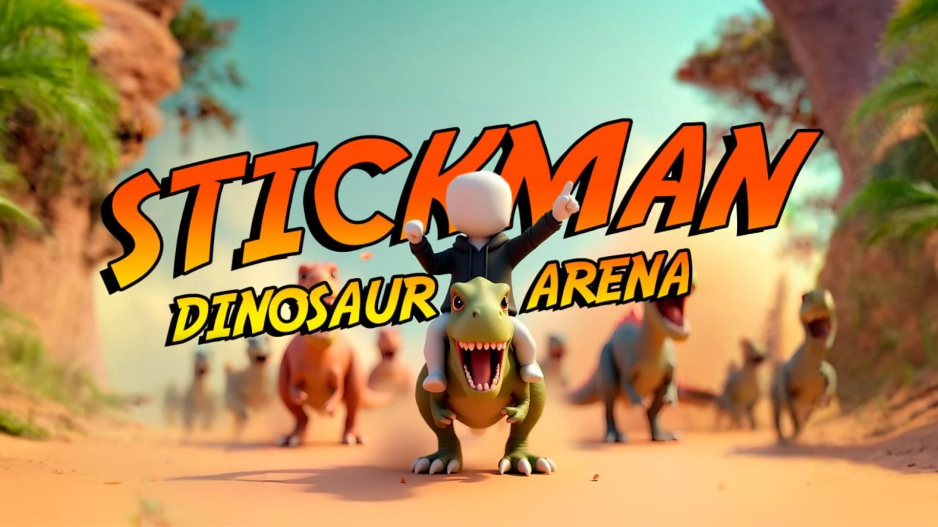 Stickman: Dinosaur Arena - Free Online Game